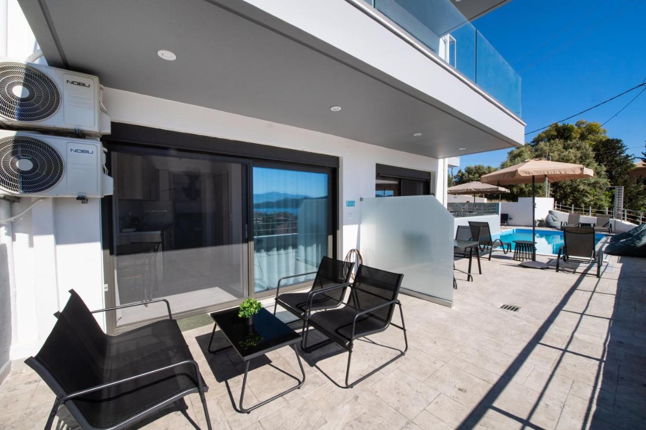 Angelica'S And Irene'S Design Apartments Swimming Pool Nikiana Exteriér fotografie